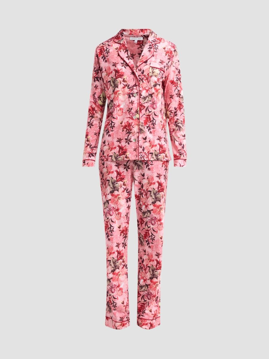 Johnny Was Women's The Carly Cotton-Blend Pajamas - Ashra - Size Large