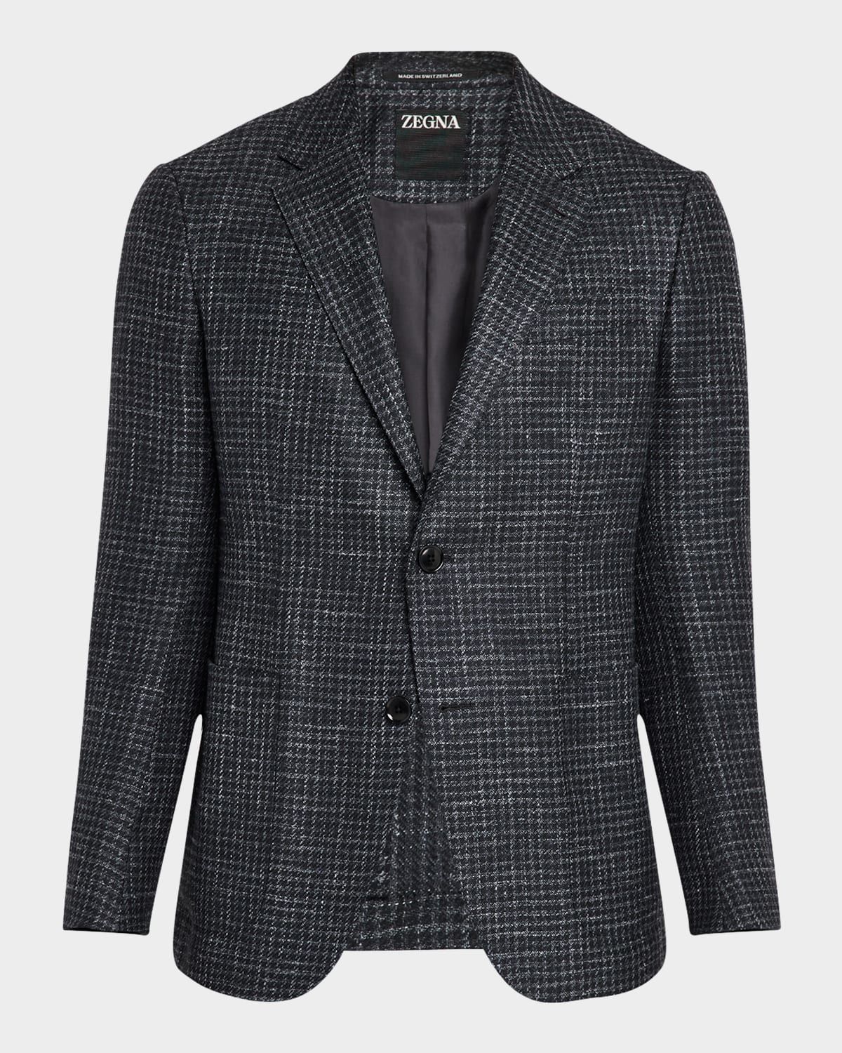 Men & apos;s Check Sport Coat