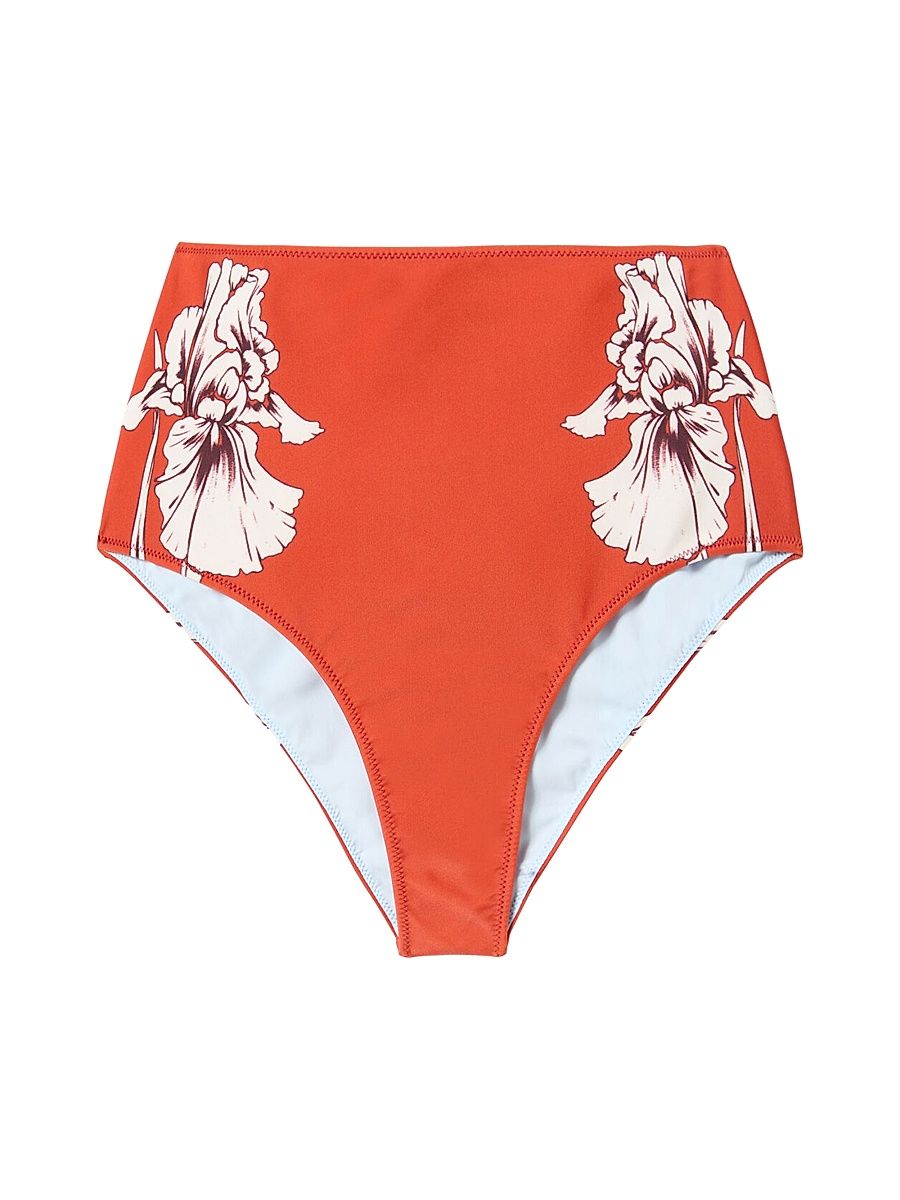 Women's Honey Bikini Bottom - Dark Orange - Size XS