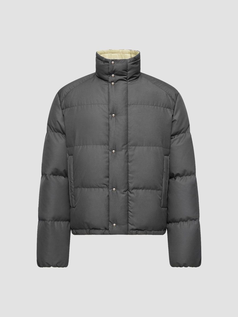 Moncler Men's Verone Puffer Jacket - Dark Gray - Size XXL