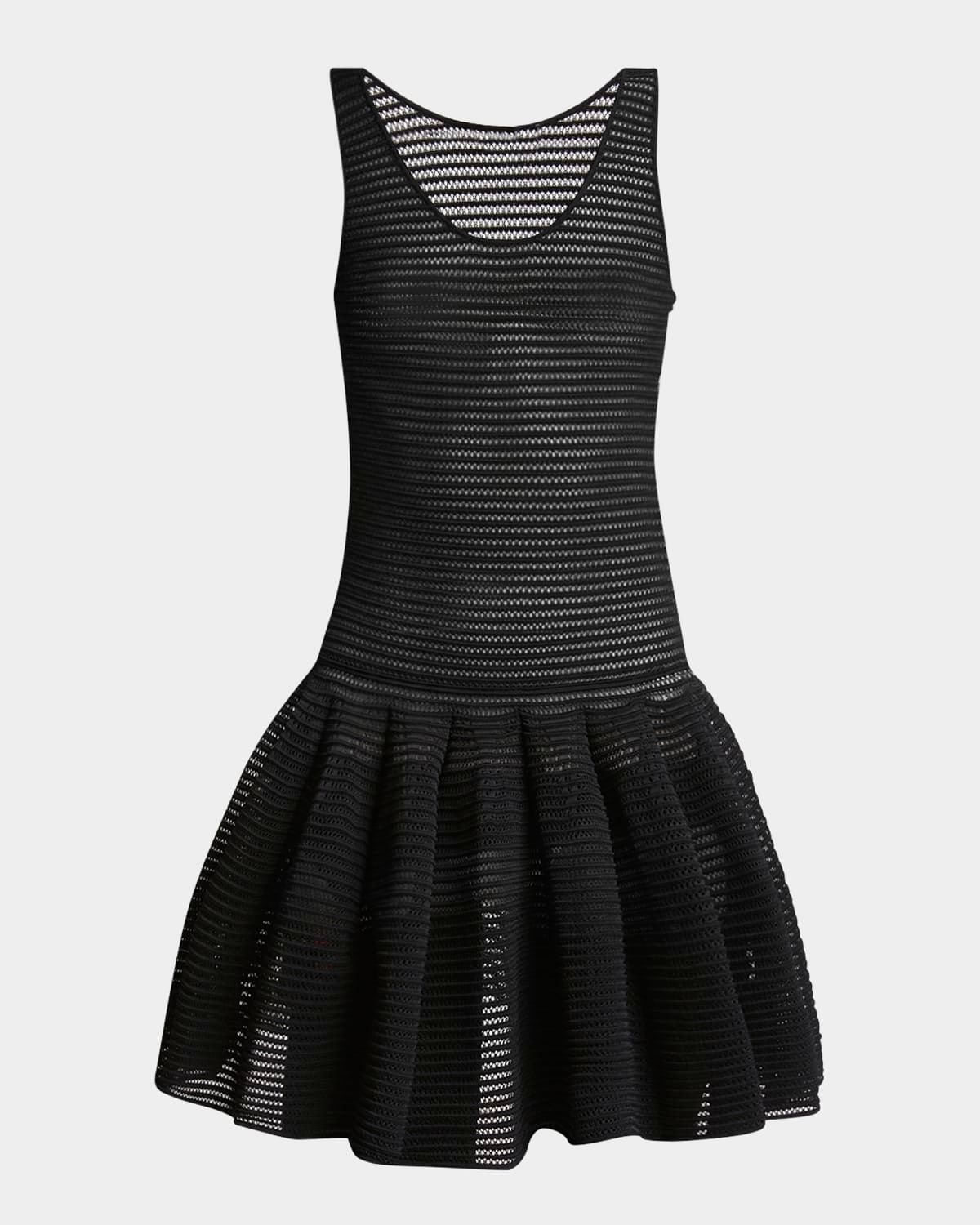 Crinoline Flared Mini Dress