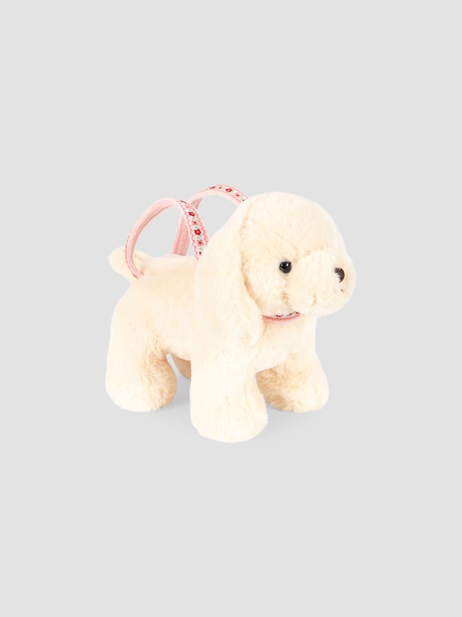 Konges Slojd Unisex Puppy Plush Bag - Off White