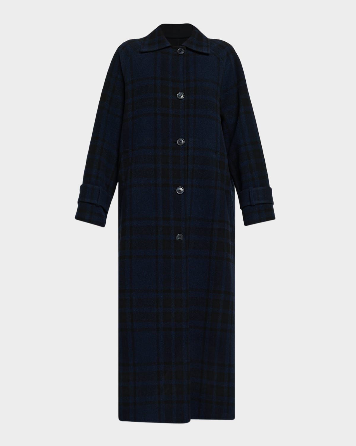Estelle Double-Face Wool Maxi Coat
