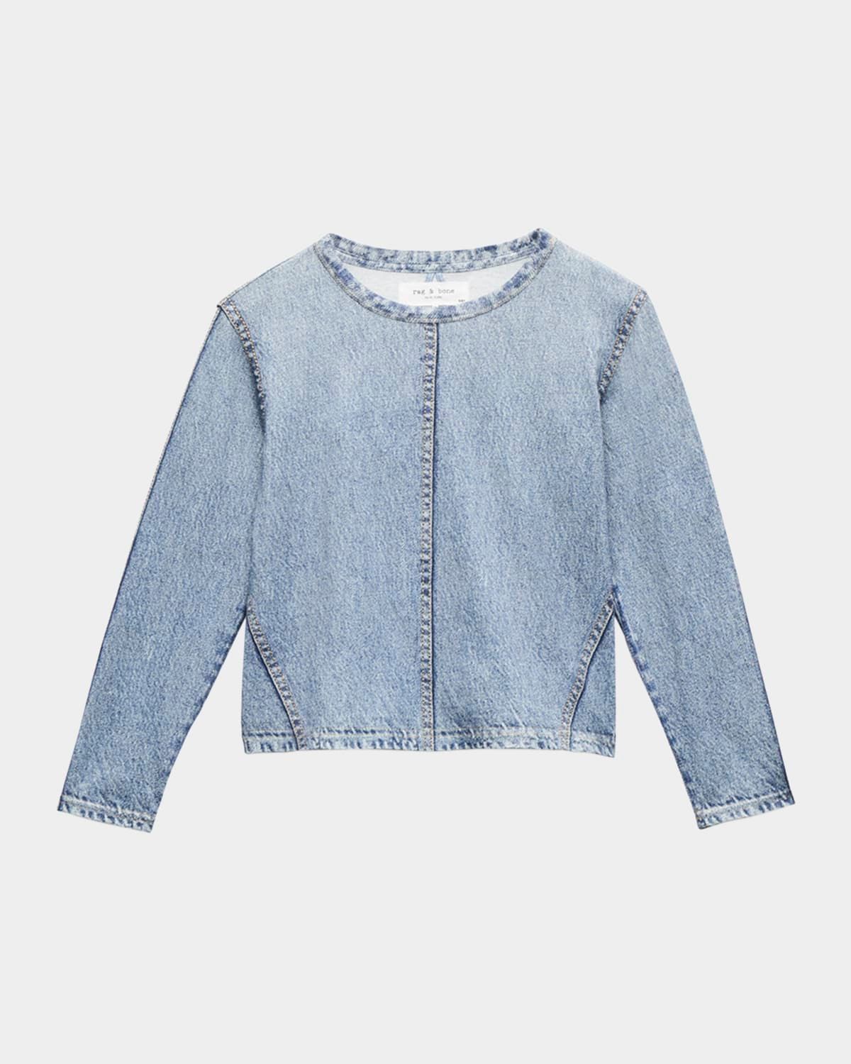 Kid & apos;s Mini Miramar Long-Sleeve T-Shirt, Size 12M-10