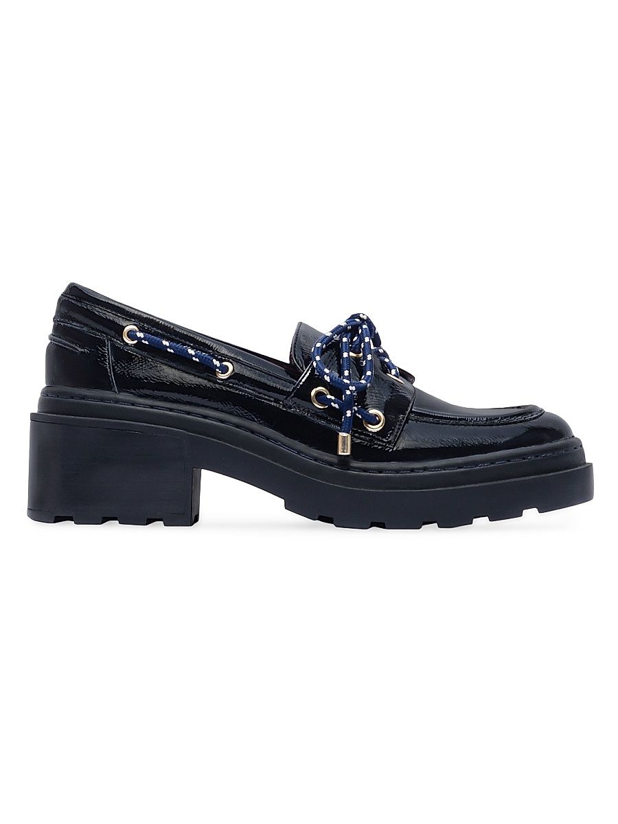 Women's Nico Boat Loafers - Black - Size 11