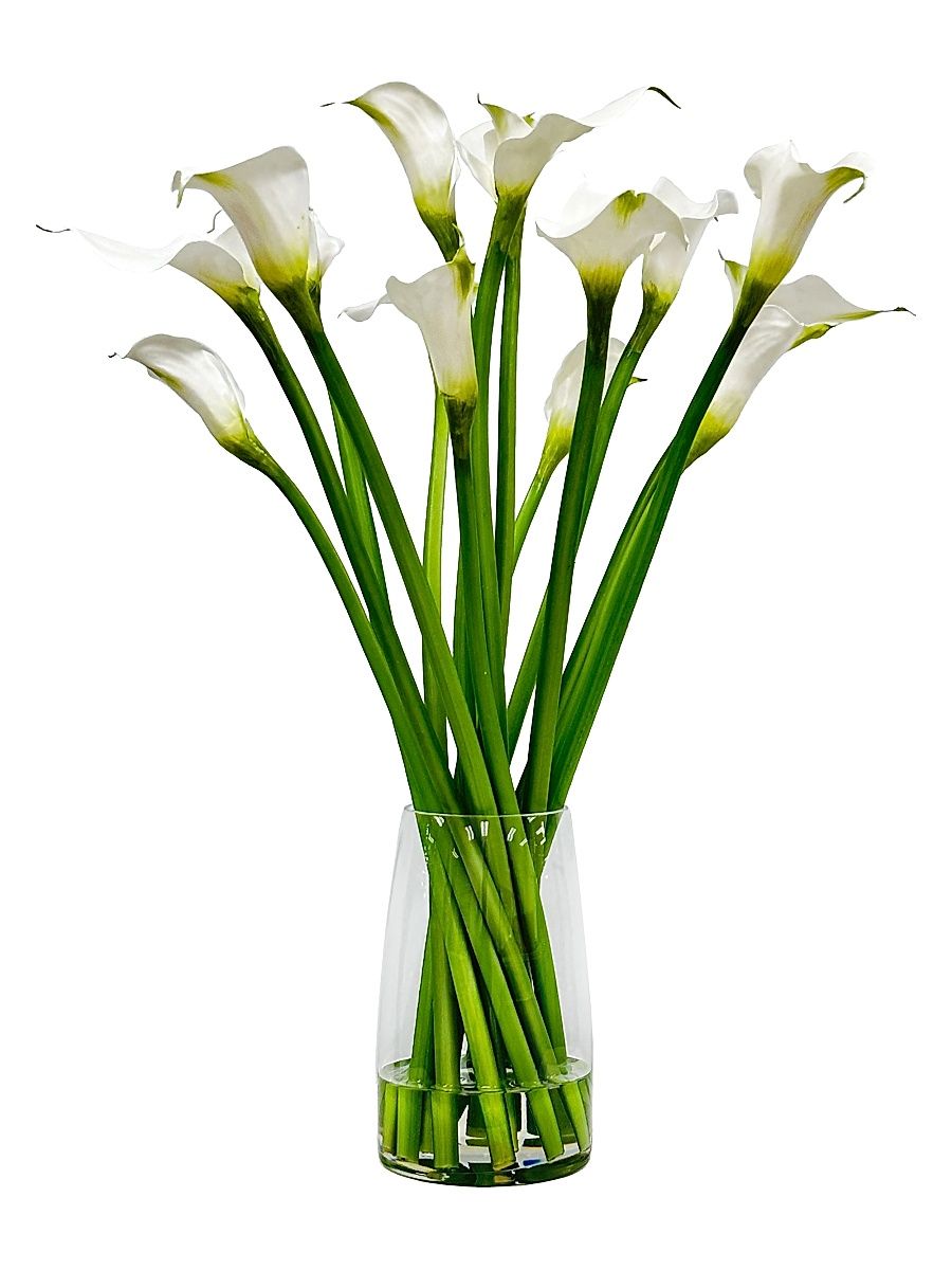 Everyday Newness Refresh Faux Calla Lily Arrangement - White