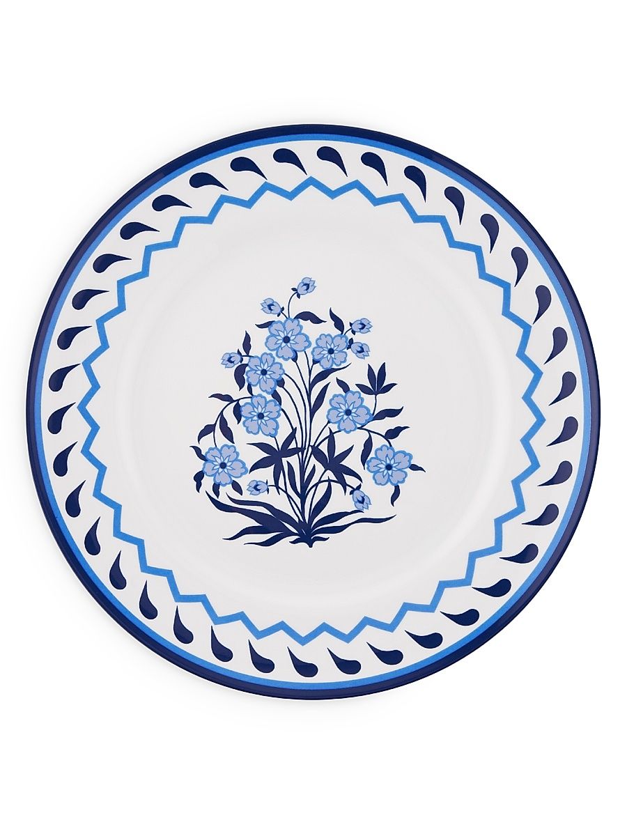 Jaipur 2-Piece Dinner Plate Set - Pink Blue