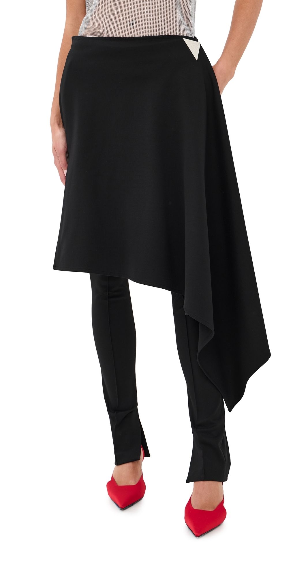 The Attico Long Trousers Black 36