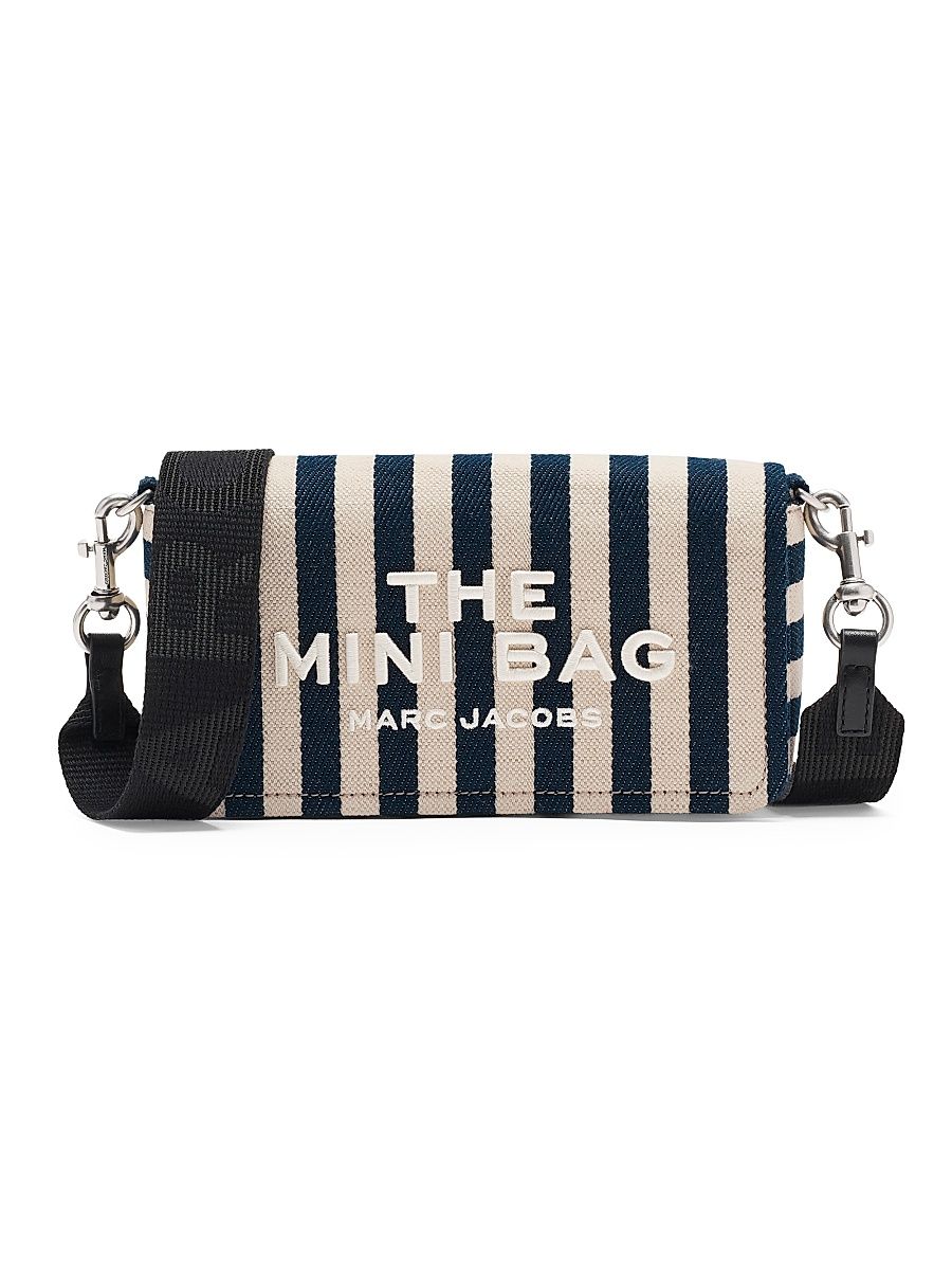 Women's The Stripe Canvas Mini Bag - Blue Sea Multi