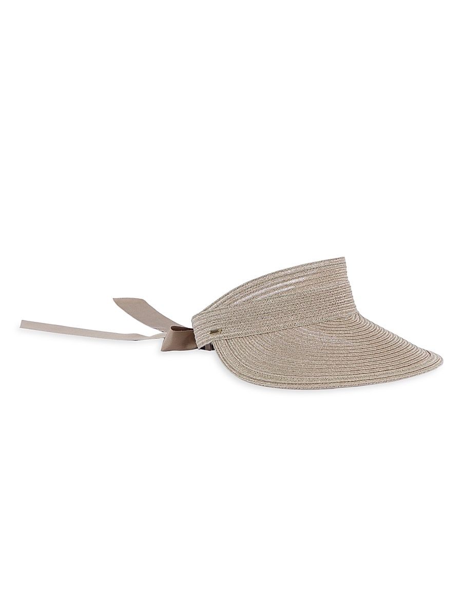 Women's Ricky Vented Hemp-Blend Visor - Khaki