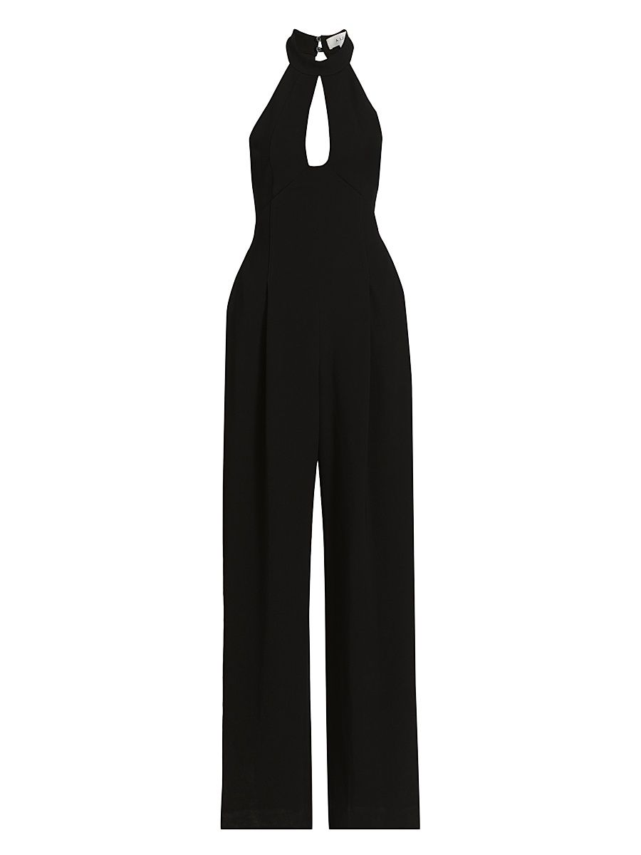 Women's Lucie Cutout Jumpsuit - Black - Size 14