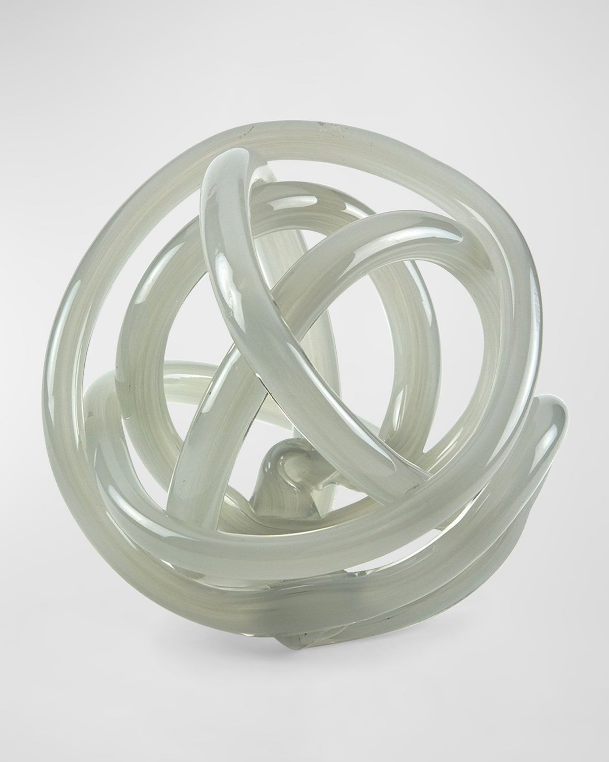 Glass Knot Decorative Accent