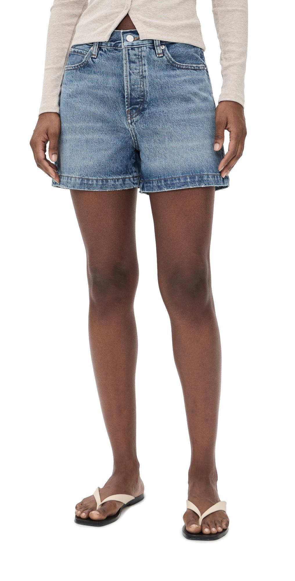 FRAME The Everyday Denim Shorts Tempo 24