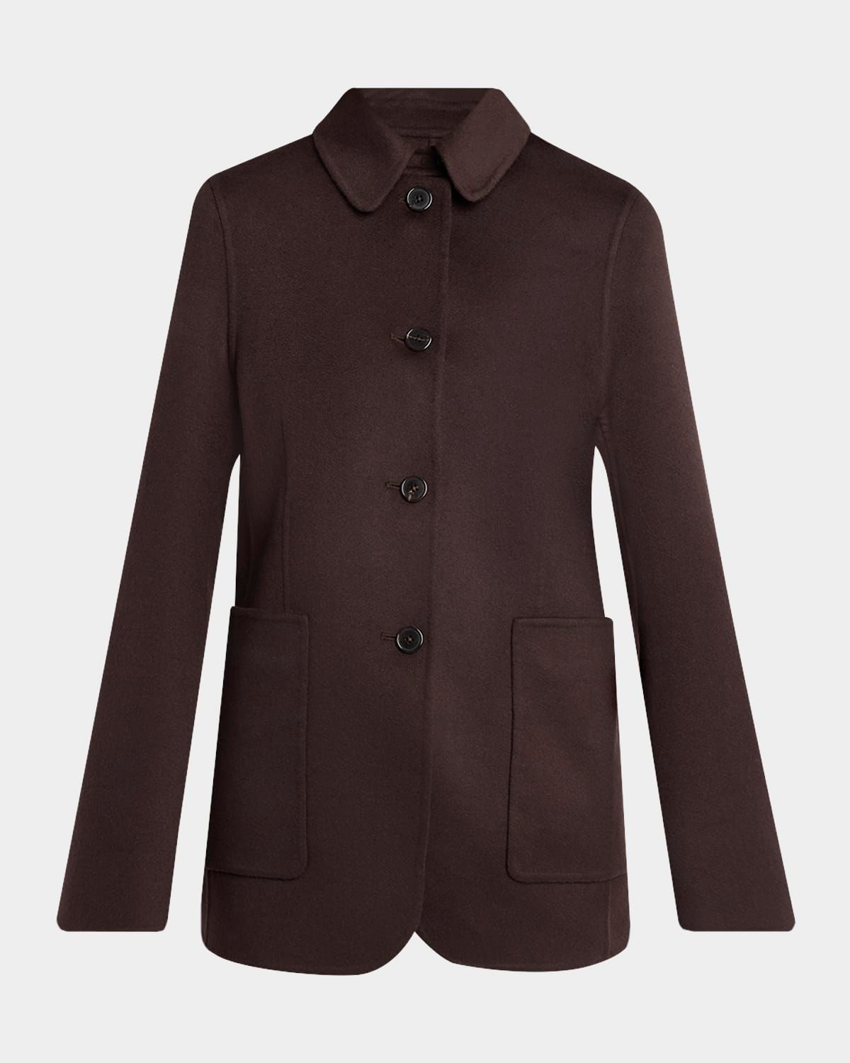 Tiras Cashmere SIngle-Breasted Jacket