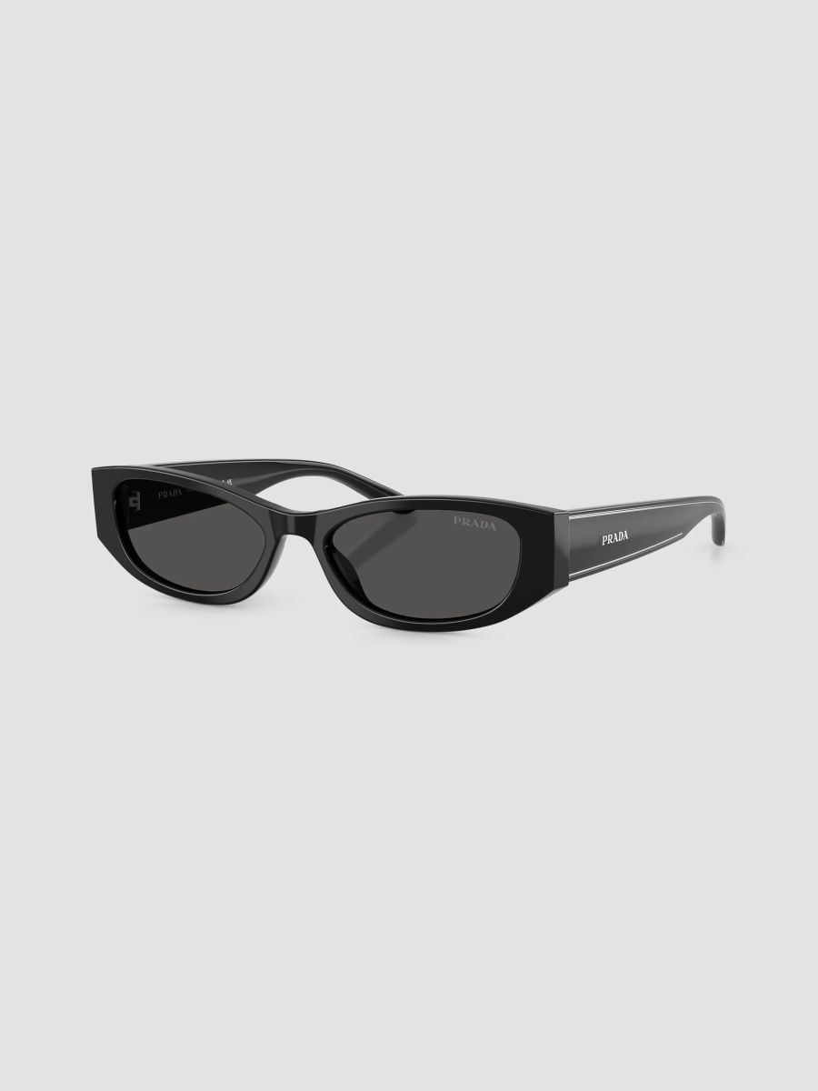 Prada Women's 54MM Rectangular Sunglasses - Black