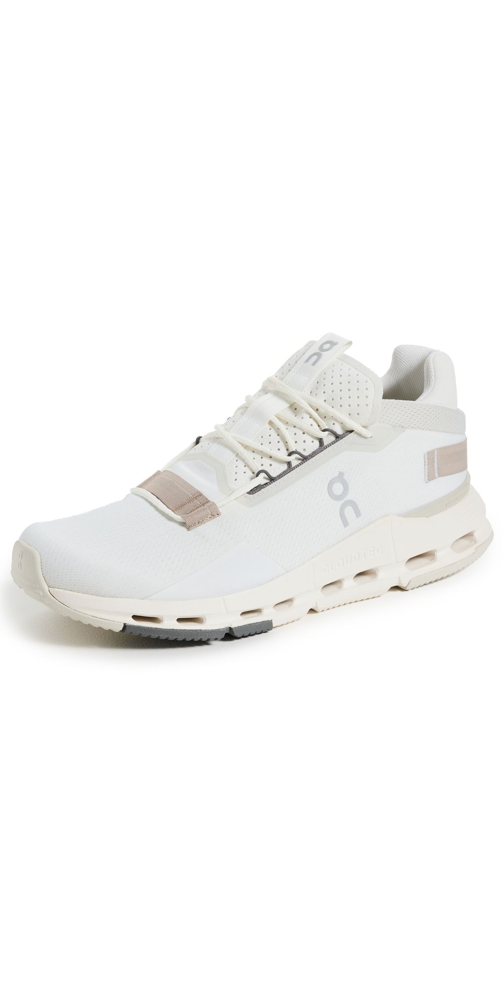 On Cloudnova 2 Sneakers Ice/Sand 13