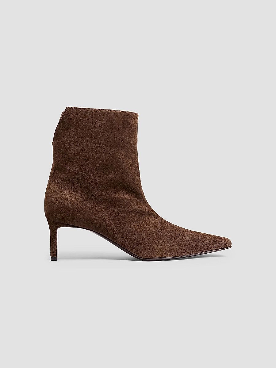 Women's Ona 55MM Suede Ankle Boots - Ebano - Size 11