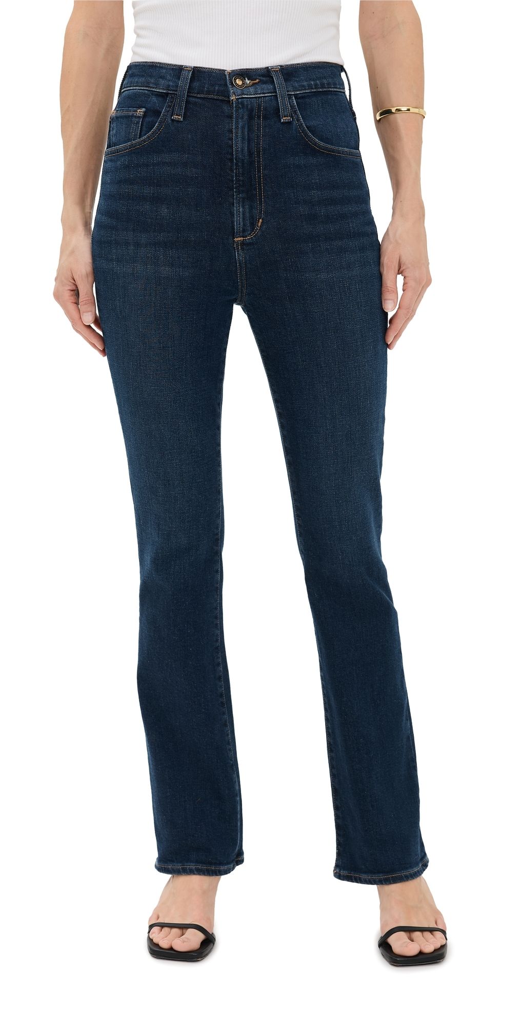 Favorite Daughter The Valentina Shortie Bootcut Jeans Petite Woodside 34
