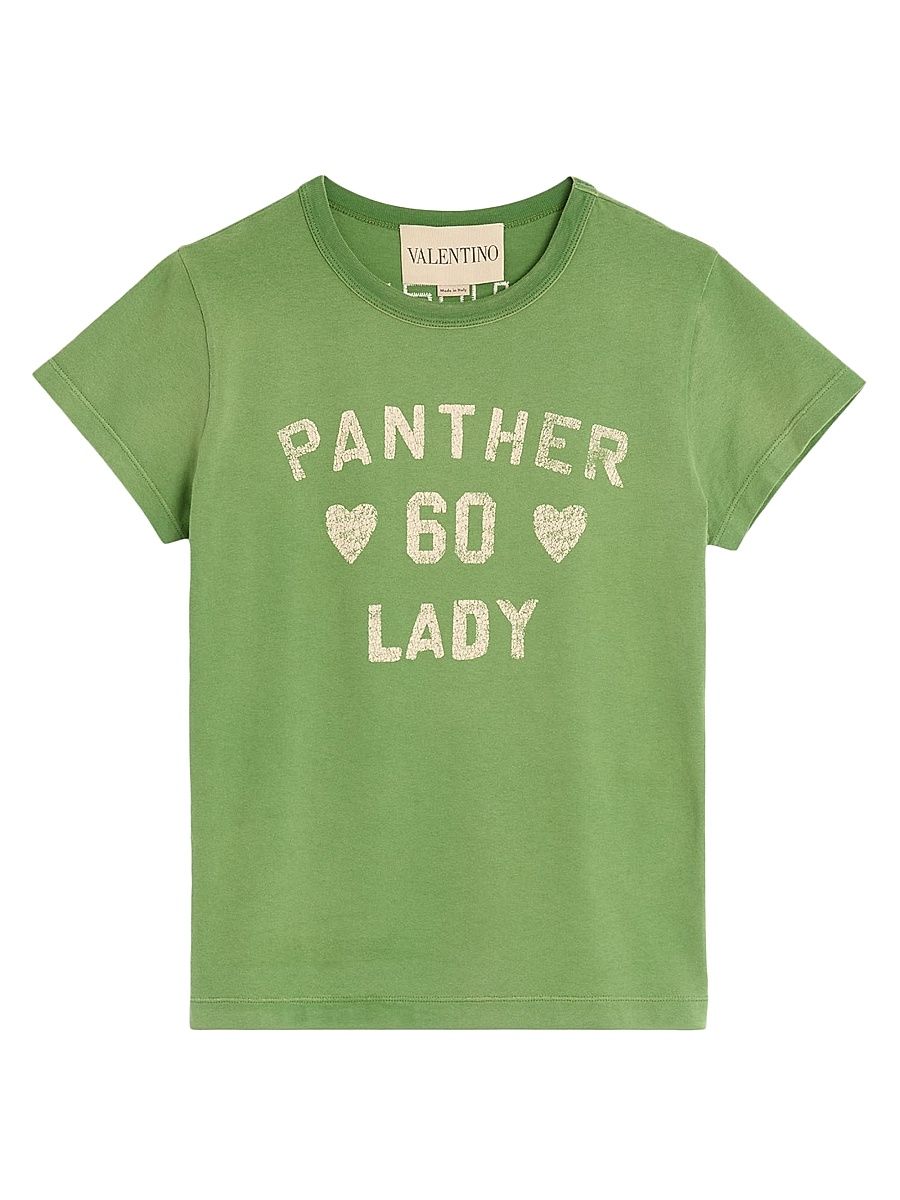 Women's Printed Cotton T-Shirt - Laurel Birch - Size XL