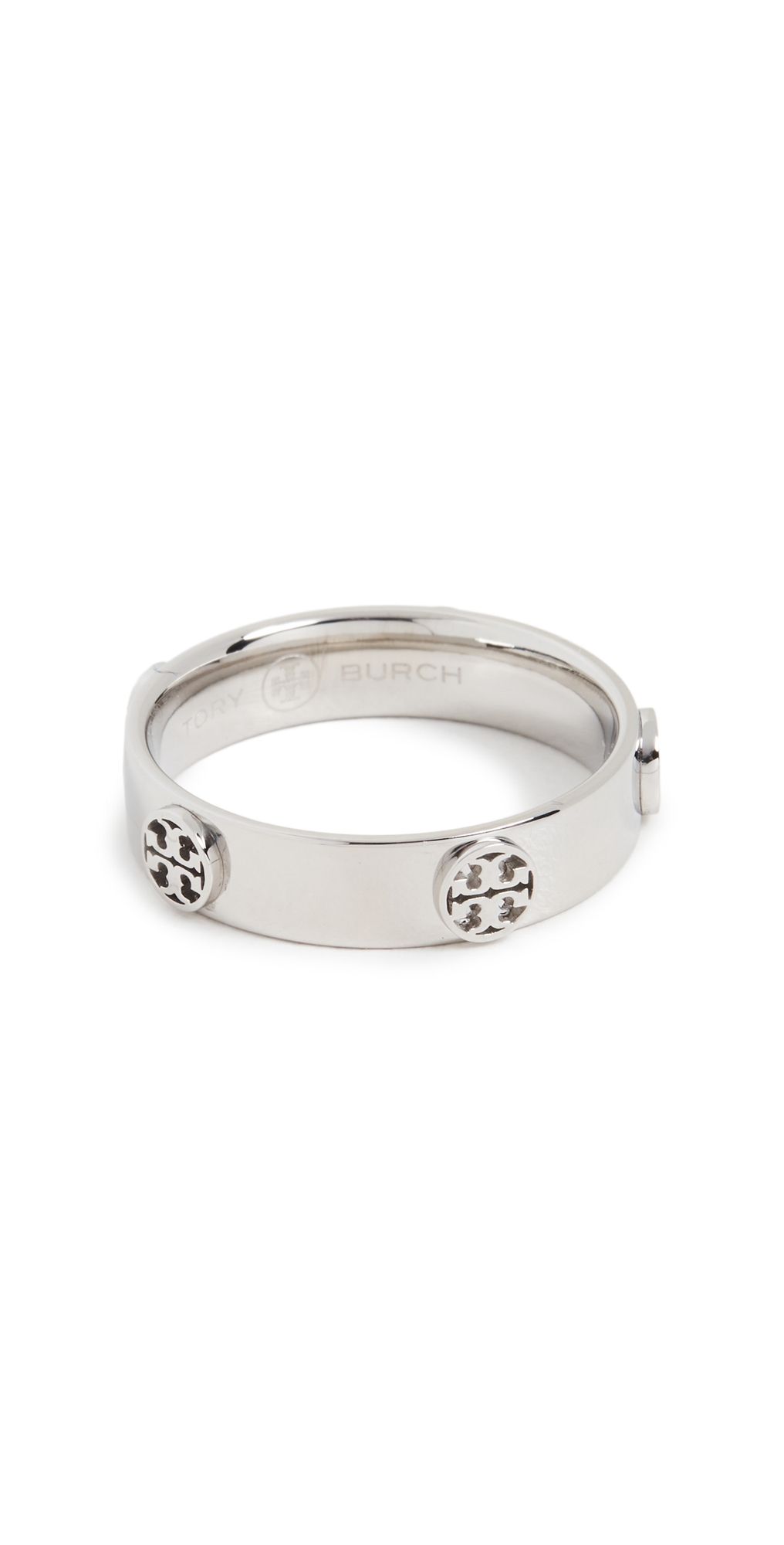 Tory Burch Icon Ring Tory Silver 7