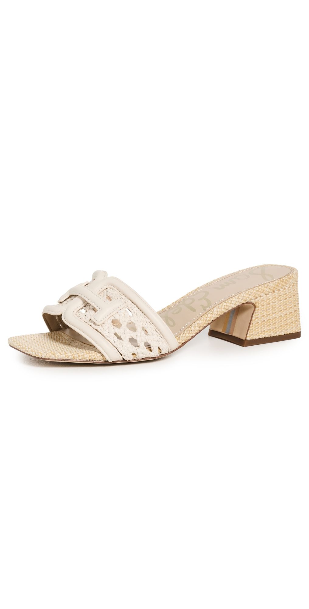 Sam Edelman Waylon Weave Sandals Modern Ivory 10