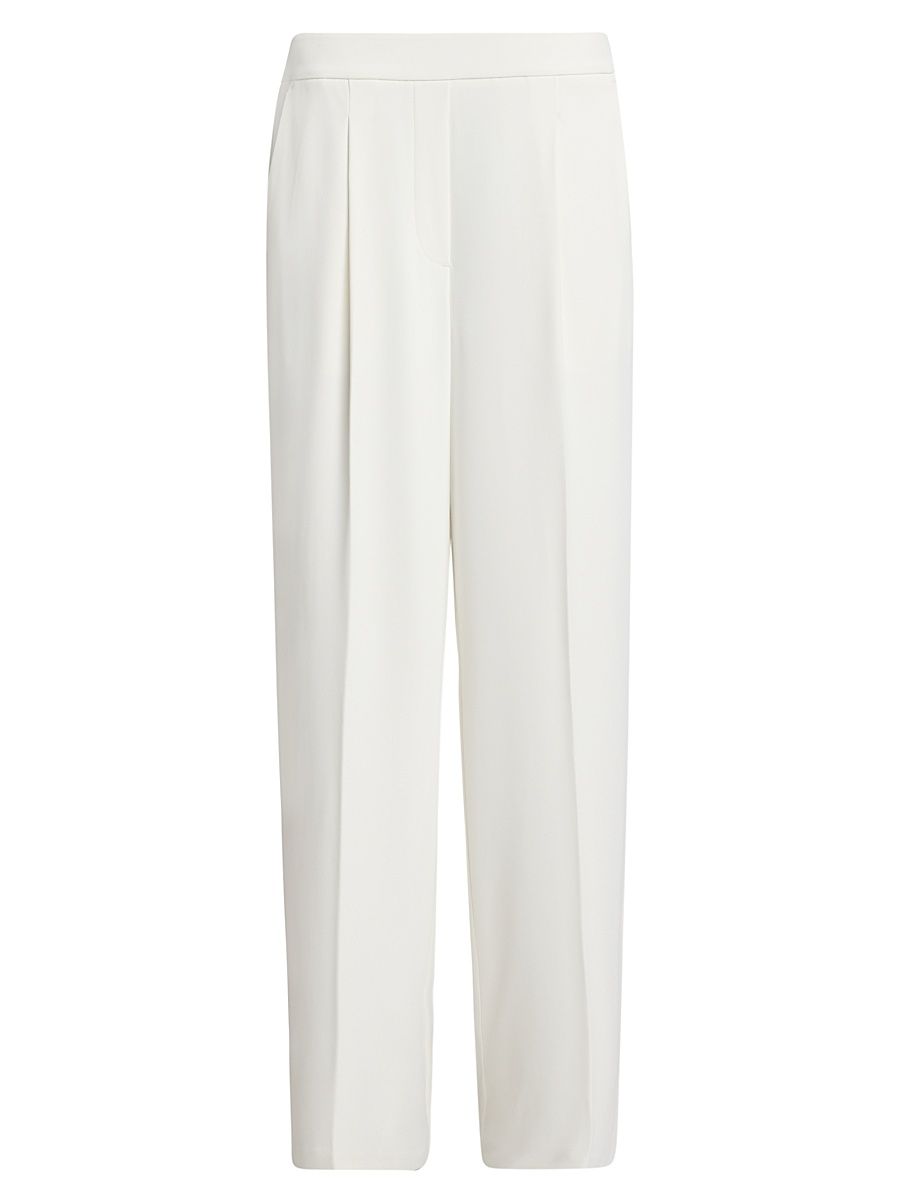 Women's The Clare Straight-Leg Pants - Sky White - Size 16