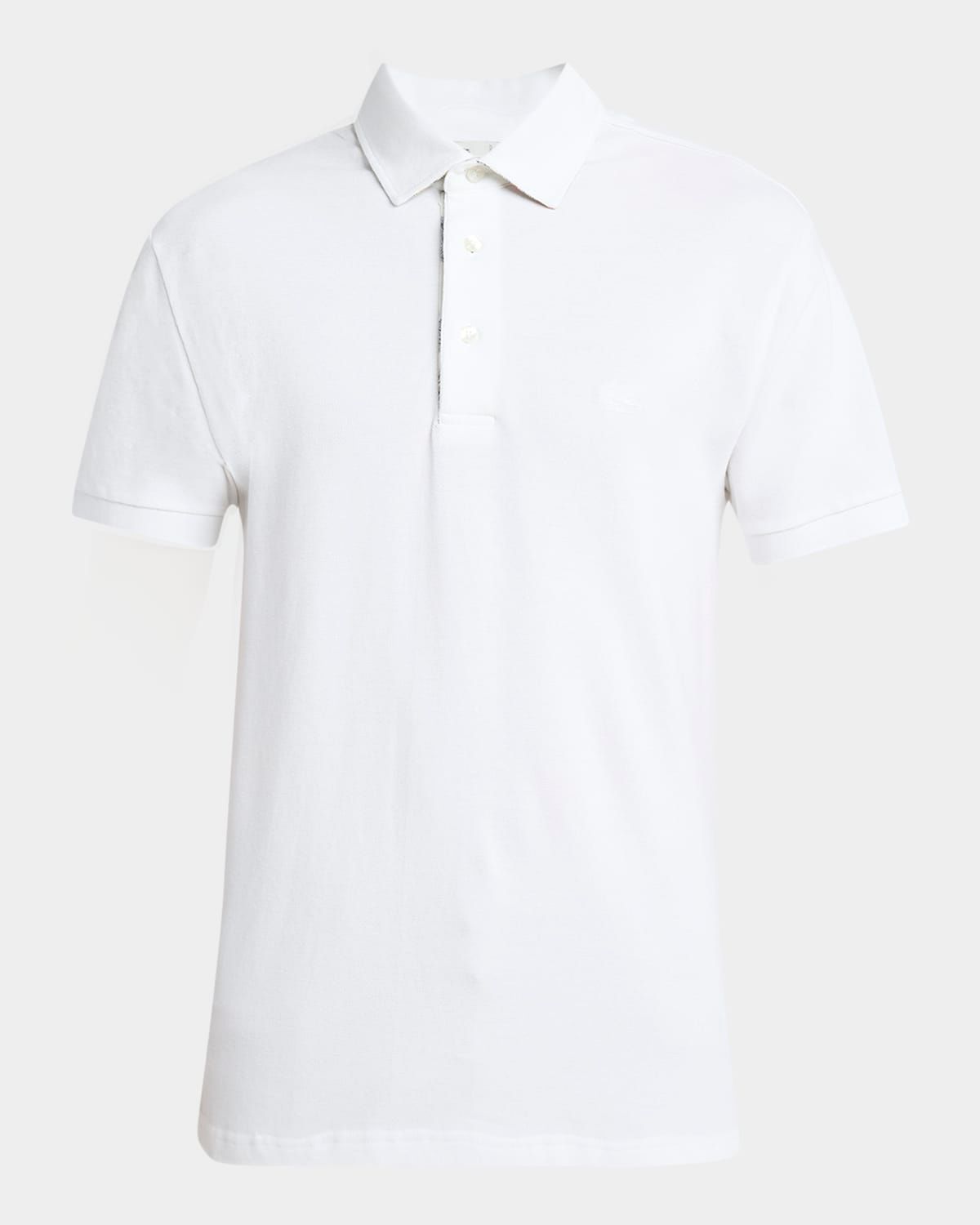 Men & apos;s Tipped Pique Polo Shirt