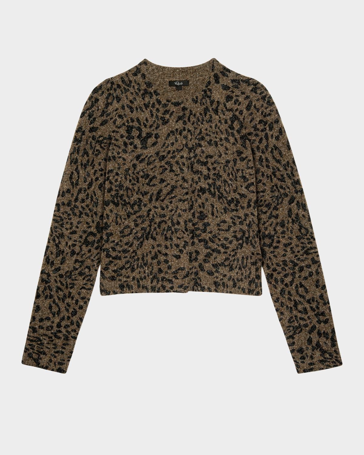 Matilda Spotted Crewneck Cardigan