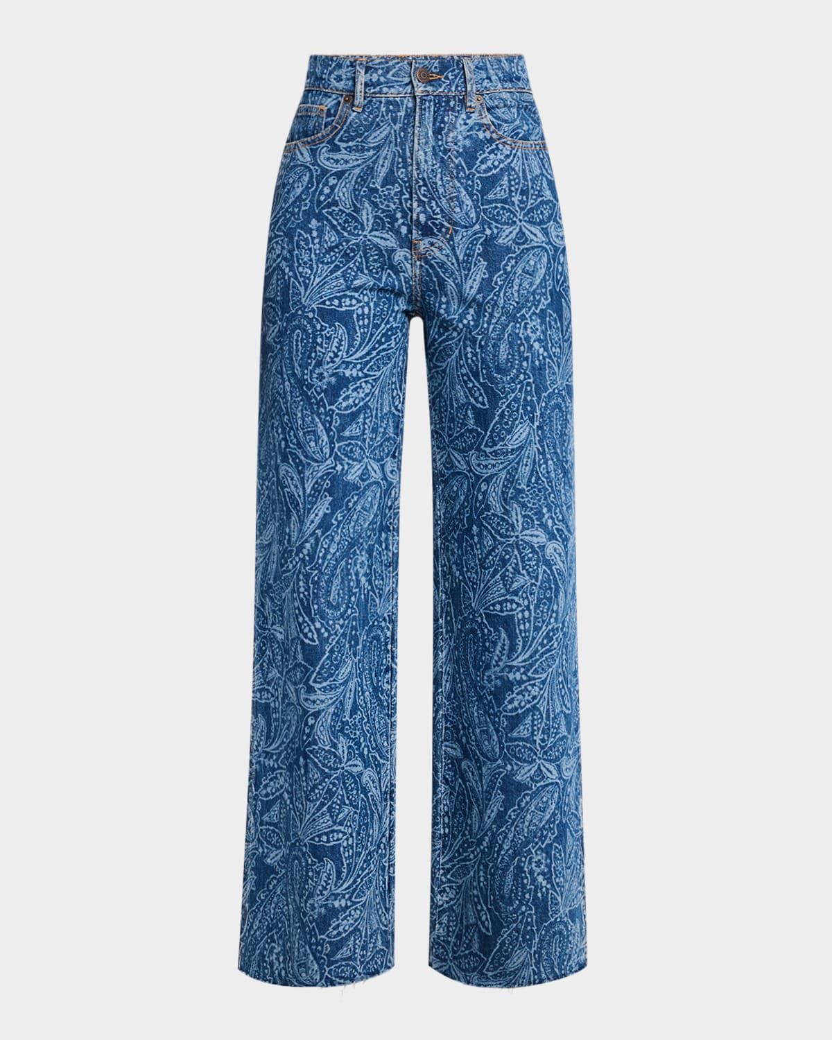 Taylor High-Rise Wide-Leg Jeans