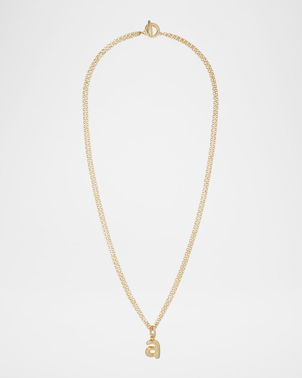 The Puffy Initial Necklace