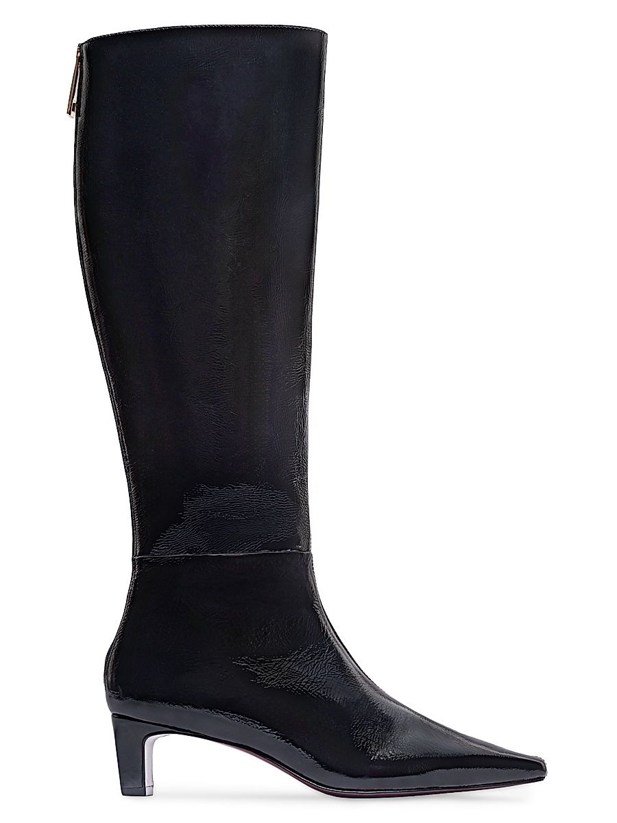 Women's Eton Knee High Boots - Black - Size 10