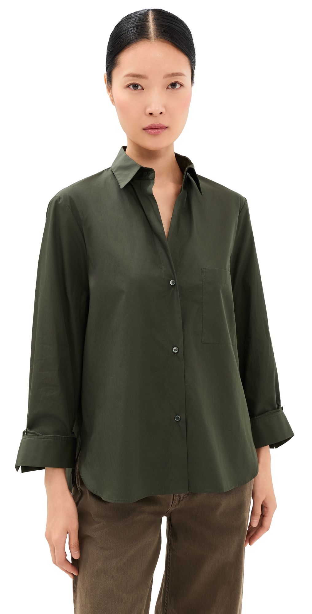 TWP Next Morning Button Down Shirt rosen M/L