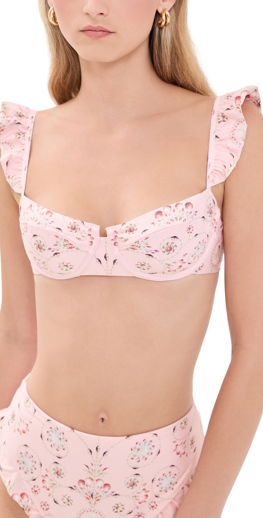 Agua by Agua Bendita Kiwi Playa Bikini Top Multicolor S