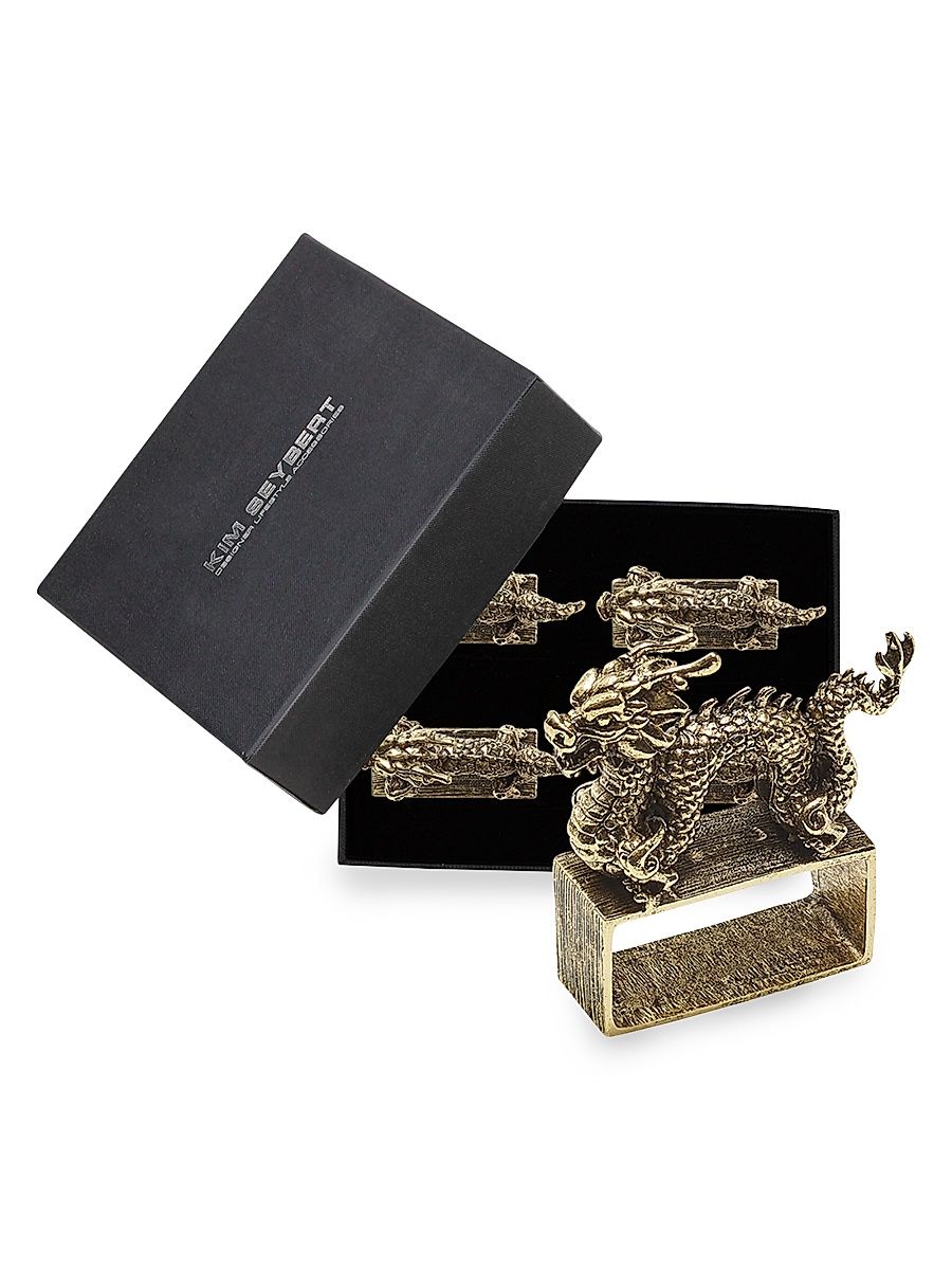 Dragon Napkin Ring - Gold