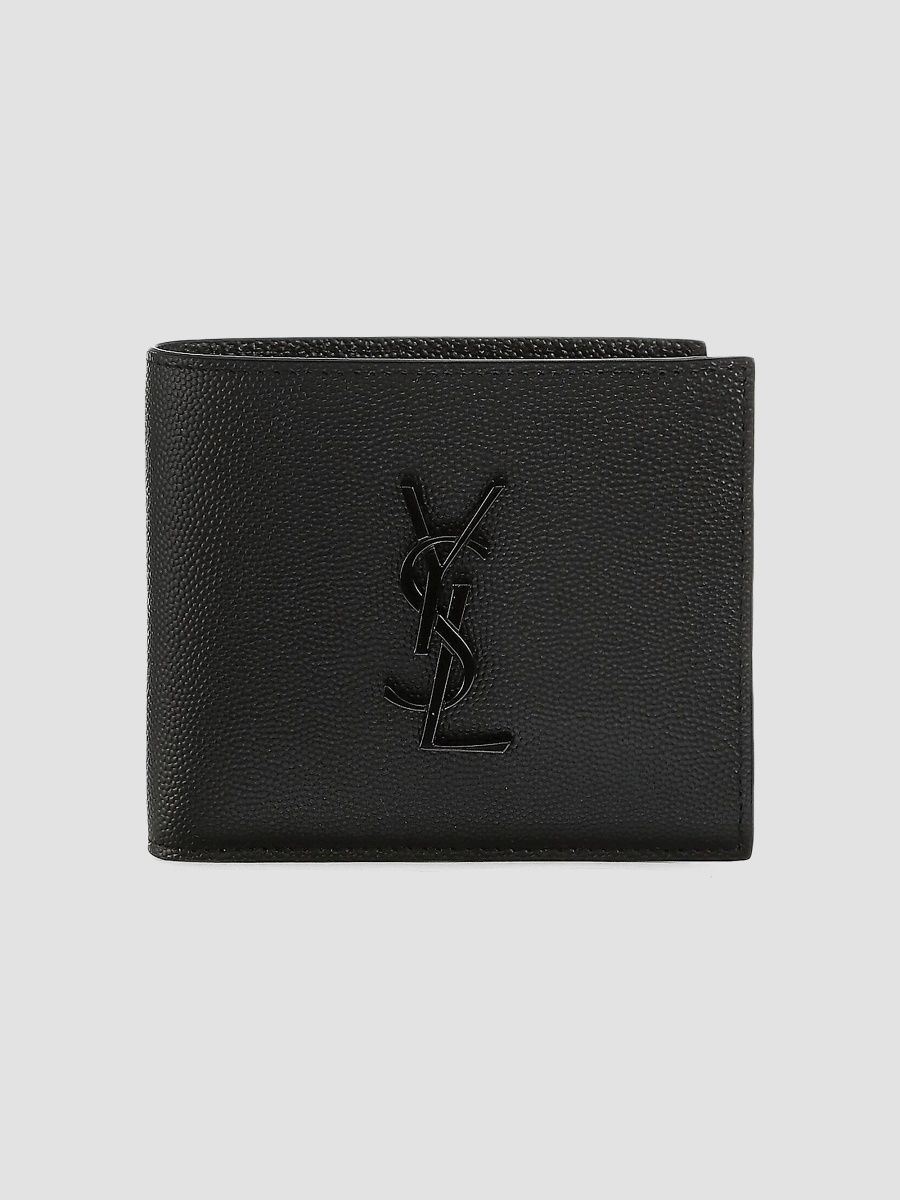 Saint Laurent Men's Credit Card Holder - Black