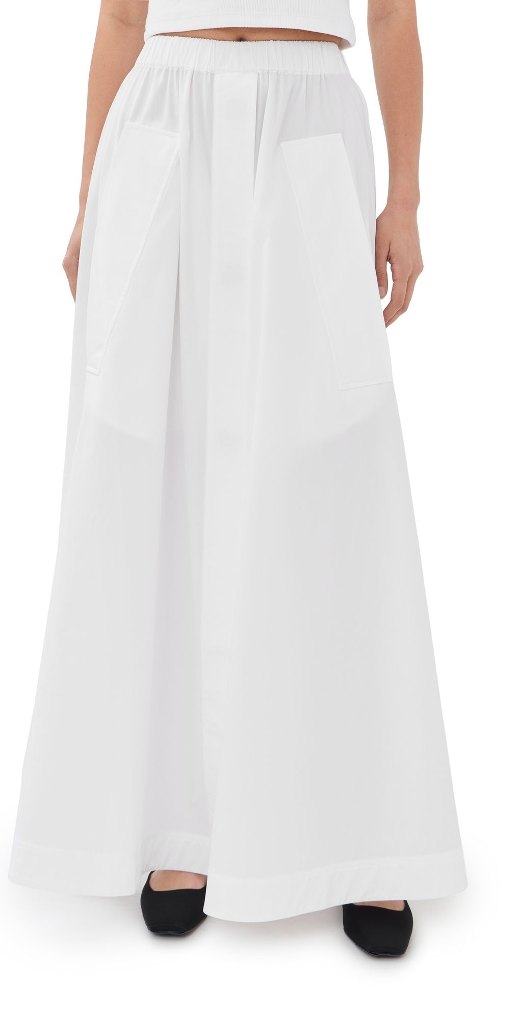 CO Parachute Skirt White M
