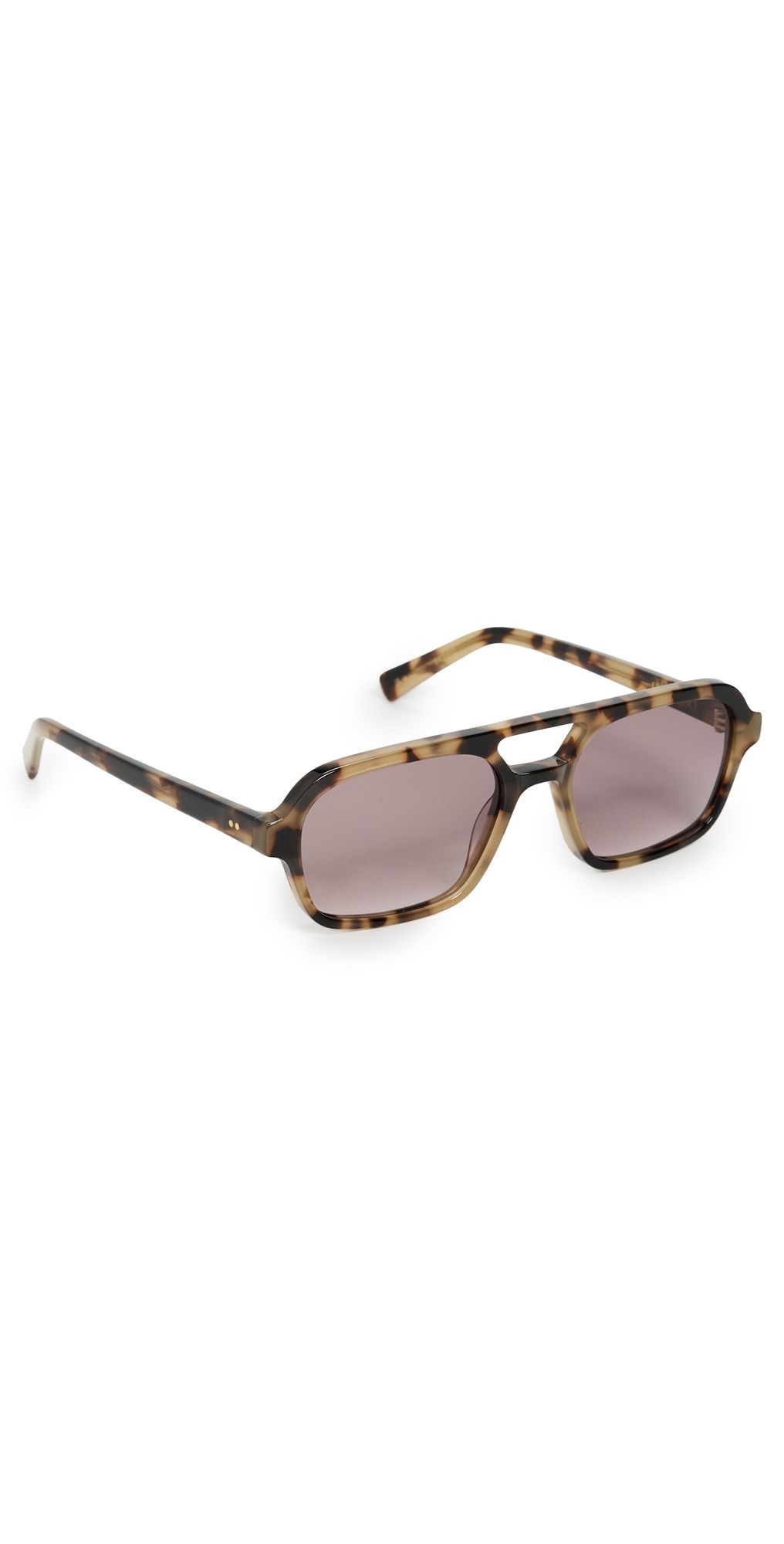 Luv Lou The Dusty Sunglasses Mocha Tort One Size