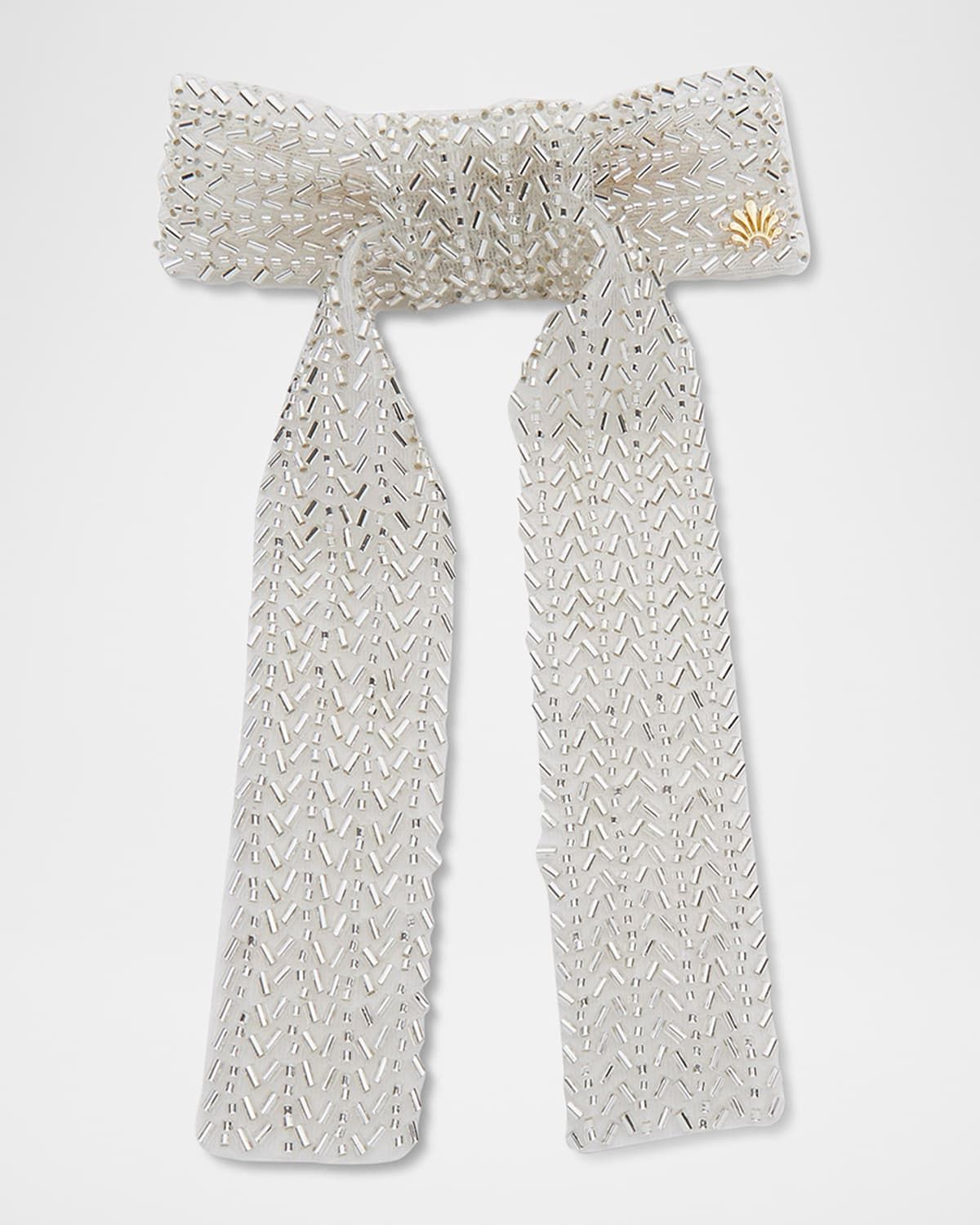 Margot Beaded Bow Barrette