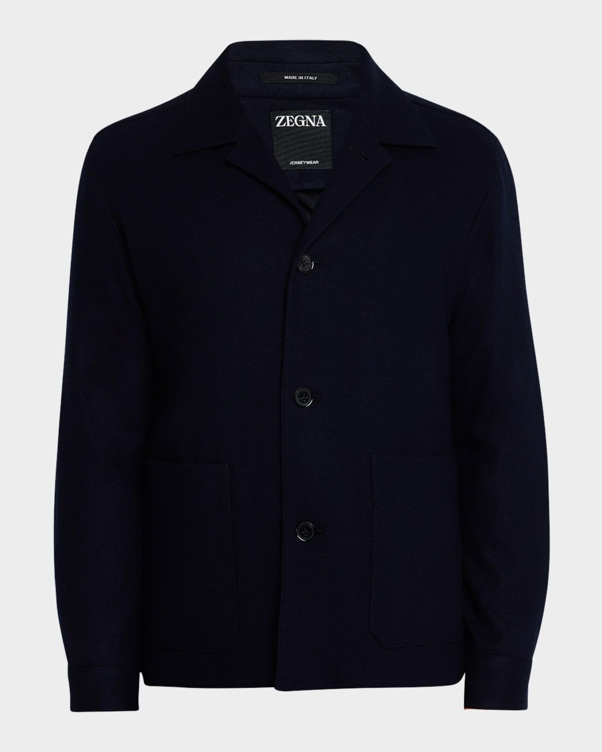 Men & apos;s Alpe Solid Jersey Chore Jacket