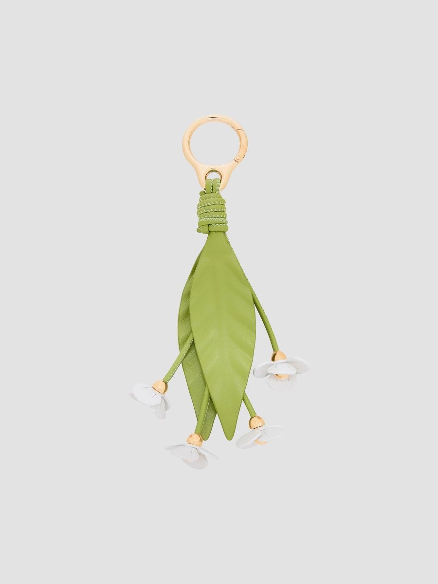 LOEWE Women's LOEWE x Paula's Ibiza Strawberry Flower Charm - Green White
