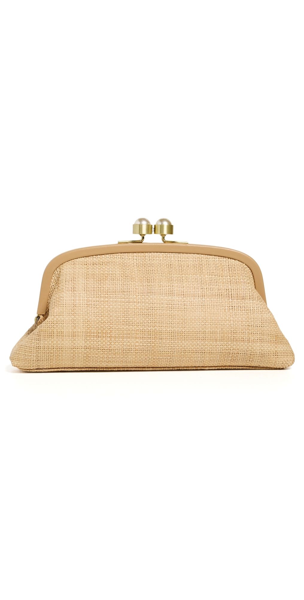 PAMELA MUNSON The Lee Clutch Natural One Size