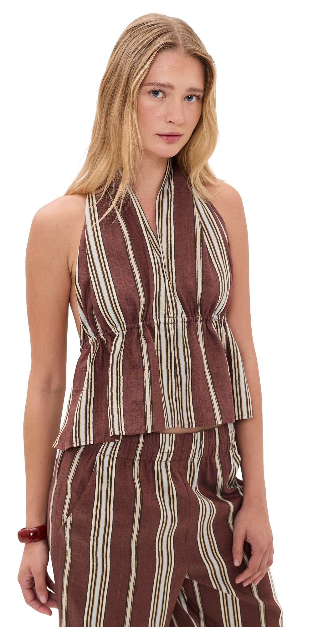 A. L.C. Kaia Top Brunette Multi XS