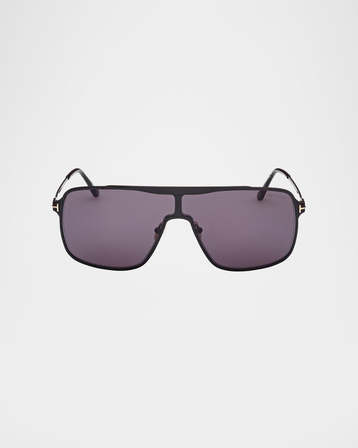 Zappa Metal and Acetate Aviator Sunglasses