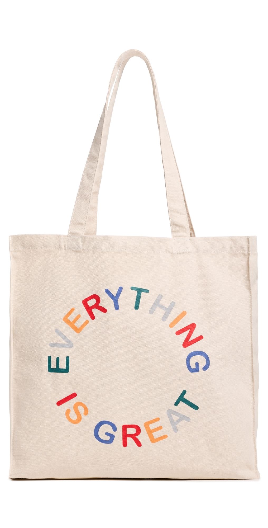 Far Afield Carlos Everything Is Great Tote Natural One Size