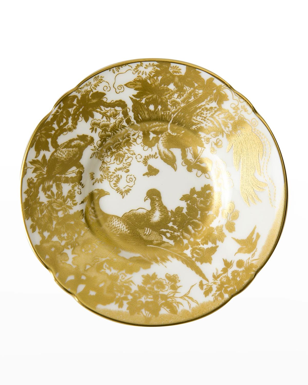 Aves Gold Coffee Saucer