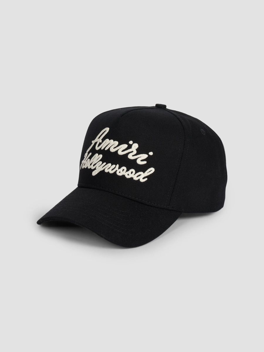 Amiri Men's Amiri Hollywood Canvas Hat - Black