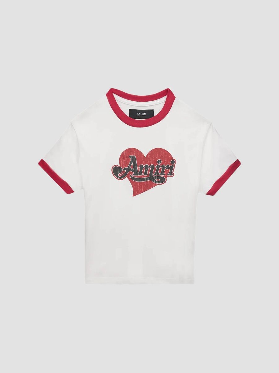 Amiri Boy's Little Boy's & Boy's Ringer T-Shirt - Ivory - Size 4