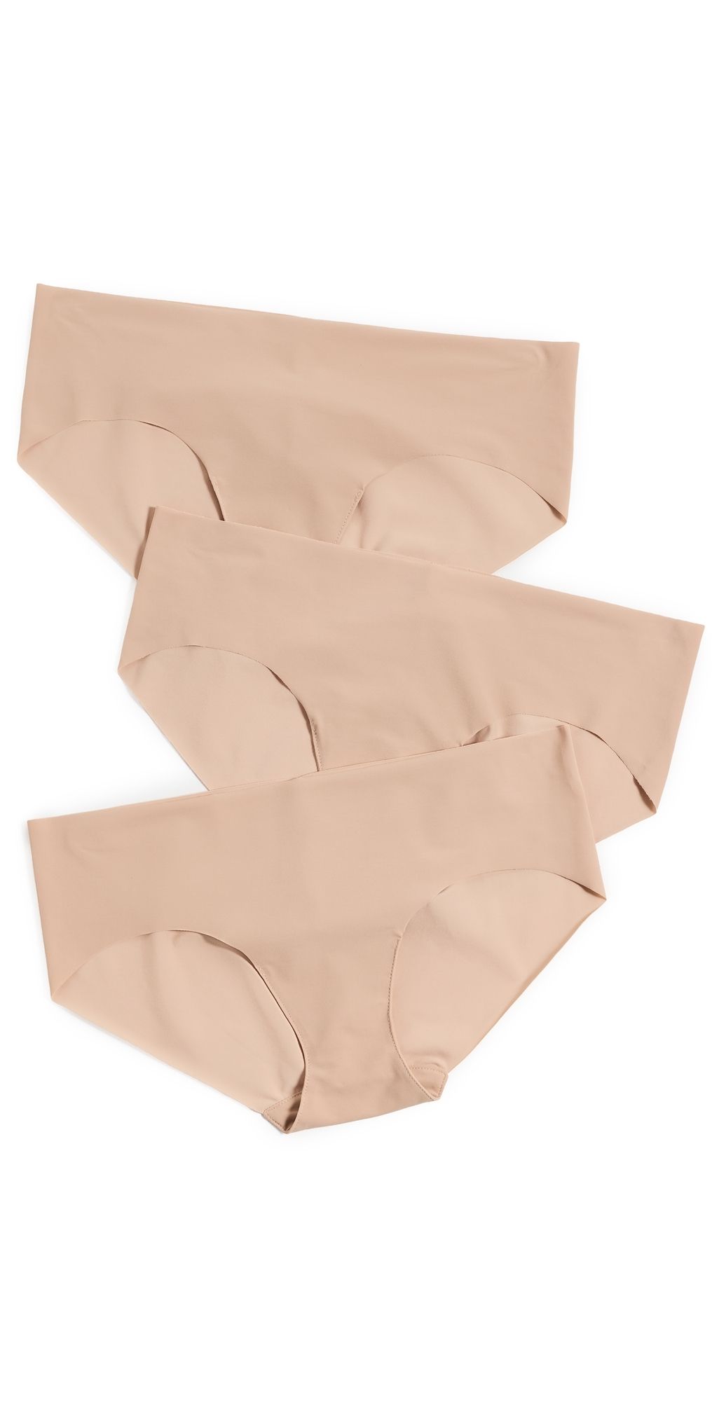 Commando Bikini Panties 3-Pack Beige L/XL