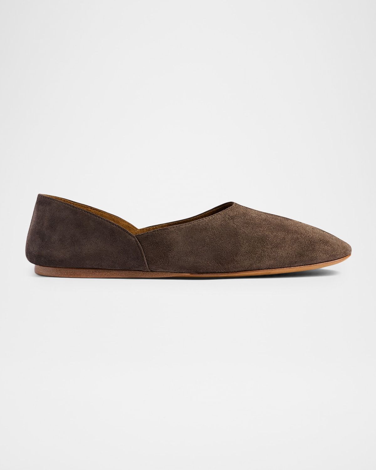 Jane Suede Ballerina Flats