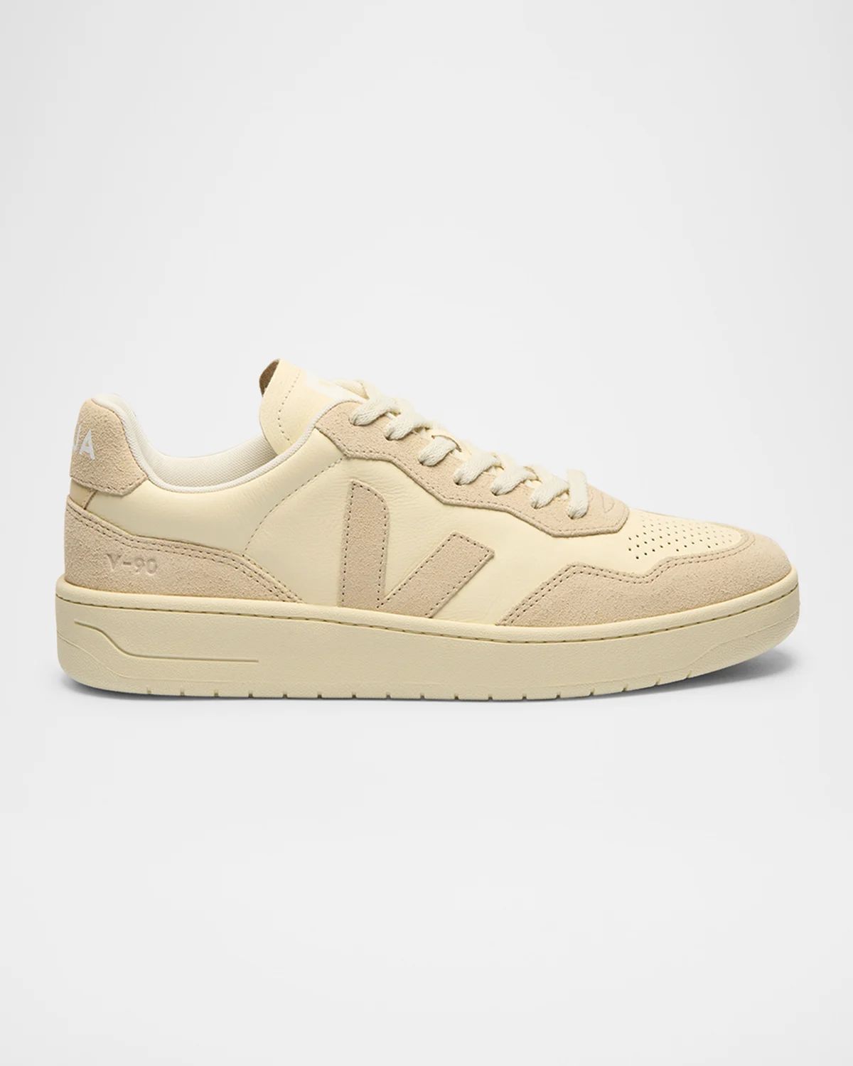 V-90 Bicolor Low-Top Sneakers